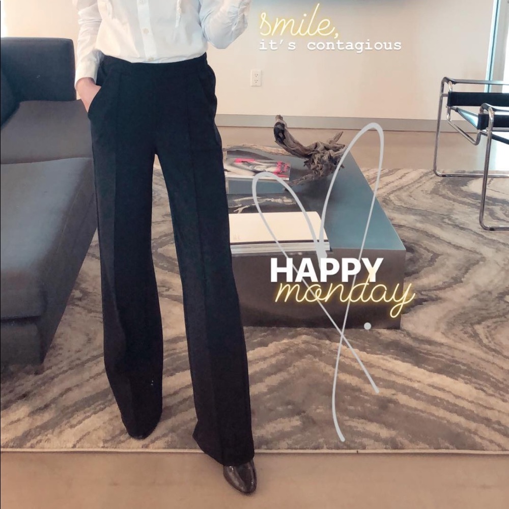 Wide Leg Trouser Pants